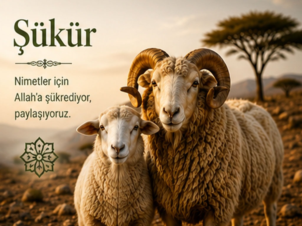 Şükür Kurbanı Koyun-Koç
